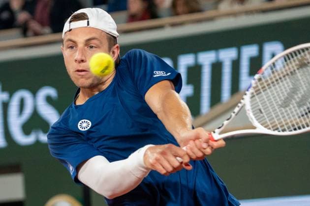 2024-06-01 2024 French Open Day 7 PARIS, FRANCE - JUNE 1: Tallon Griekspoor of the Netherlands during Day 7 of the 2024 French Open at Roland Garros on June 1, 2024 in Paris, France. (Photo by Marleen Fouchier BSR Agency) Paris France Content not available for redistribution in The Netherlands directly or indirectly through any third parties. Copyright: xBSRxAgencyx
