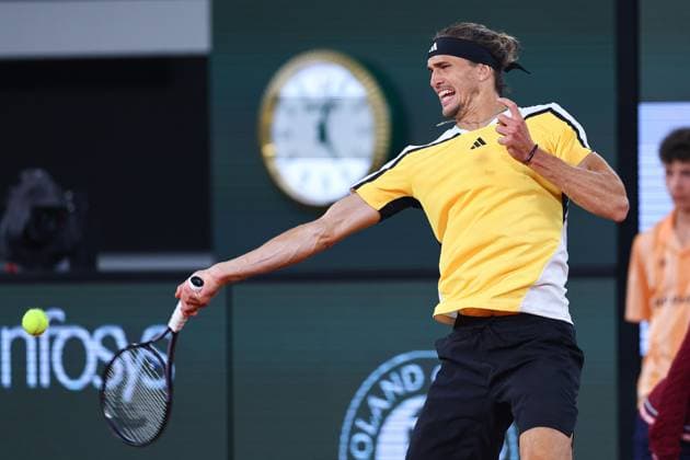2024.06.01 Paryz Tenis French Open Roland Garros 2024 Alexander Zverev - Tallon Griekspoor N Z Alexander Zverev Foto Pawel Andrachiewicz PressFocus 2024.06.01 Paris Tennis French Open Roland Garros 2024 Alexander Zverev - Tallon Griekspoor Alexander Zverev Photo Pawel Andrachiewicz PressFocus NEWSPIX.PL --- Newspix.pl  20240601_PF_PA302