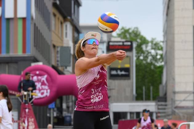 Rock The Beach Tour, Essen, 01.06.2024 Sandra Ferger; Rock The Beach Tour, Essen am 01.06.2024 Copyright: xBEAUTIFULxSPORTS PeterxWeberx