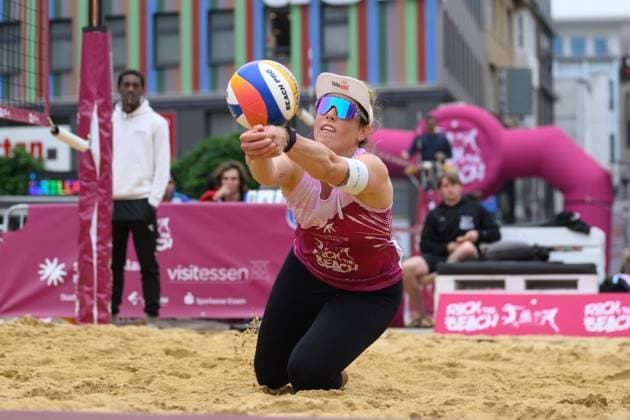 Rock The Beach Tour, Essen, 01.06.2024 Sandra Ferger; Rock The Beach Tour, Essen am 01.06.2024 Copyright: xBEAUTIFULxSPORTS PeterxWeberx