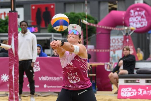 Rock The Beach Tour, Essen, 01.06.2024 Sandra Ferger; Rock The Beach Tour, Essen am 01.06.2024 Copyright: xBEAUTIFULxSPORTS PeterxWeberx