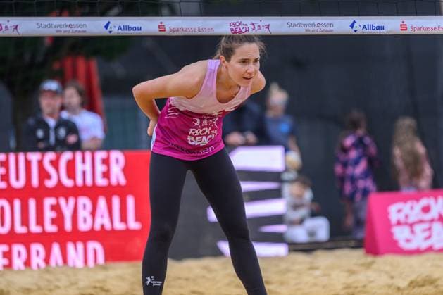 Rock The Beach Tour, Essen, 01.06.2024 Sophie Sarnighausen, Maja Rosko; Rock The Beach Tour, Essen am 01.06.2024 Copyright: xBEAUTIFULxSPORTS PeterxWeberx