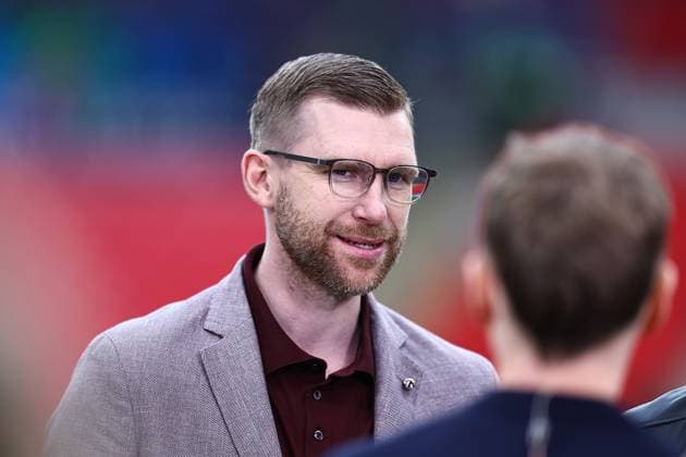 SOCCER - UEFA CL, Dortmund vs Madrid LONDON,ENGLAND,01.JUN.24 - SOCCER - UEFA Champions League, final, Borussia Dortmund vs Real Madrid CF. Image shows Per Mertesacker.  GEPAxpictures xMichaelxZemanek