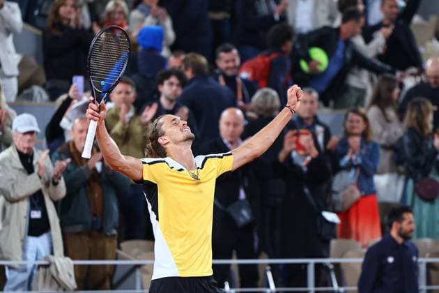 2024.06.01 Paryz Tenis French Open Roland Garros 2024 Alexander Zverev - Tallon Griekspoor N Z Alexander Zverev Foto Pawel Andrachiewicz PressFocus 2024.06.01 Paris Tennis French Open Roland Garros 2024 Alexander Zverev - Tallon Griekspoor Alexander Zverev Photo Pawel Andrachiewicz PressFocus NEWSPIX.PL --- Newspix.pl  20240601_PF_PA361