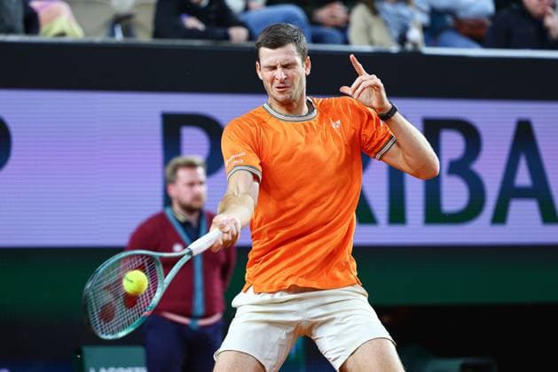 2024.06.01 Paryz Tenis French Open Roland Garros 2024 Hubert Hurkacz - Denis Shapovalov N Z Hubert Hurkacz Foto Pawel Andrachiewicz PressFocus 2024.06.01 Paris Tennis French Open Roland Garros 2024 Hubert Hurkacz - Denis Shapovalov Hubert Hurkacz Photo Pawel Andrachiewicz PressFocus NEWSPIX.PL --- Newspix.pl  20240601_PF_PA399