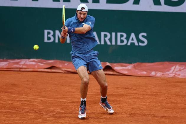2024.06.01 Paryz Tenis French Open Roland Garros 2024 Alex De Minaur - Jan-Lennard Struff N Z Jan-Lennard Struff Foto Pawel Andrachiewicz PressFocus 2024.06.01 Paris Tennis French Open Roland Garros 2024 Alex De Minaur - Jan-Lennard Struff Jan-Lennard Struff Photo Pawel Andrachiewicz PressFocus NEWSPIX.PL --- Newspix.pl  20240601_PF_PA437