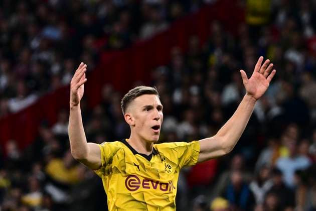 Nico Schlotterbeck 4 (Borussia Dortmund), Borussia Dortmund vs. Real Madrid, Fussball, Champions League, Finale, 01.06.2024 London London UK