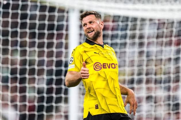 240601 Niclas Fullkrug of Dortmund during the UEFA Champions League final between Dortmund and Real Madrid on June 1, 2024 in London. Photo: Petter Arvidson BILDBYRAN kod PA PA0818 fotboll football soccer fotball champions league final dortmund real madrid bbeng bbauto Copyright: PETTERxARVIDSON BB240601PA168