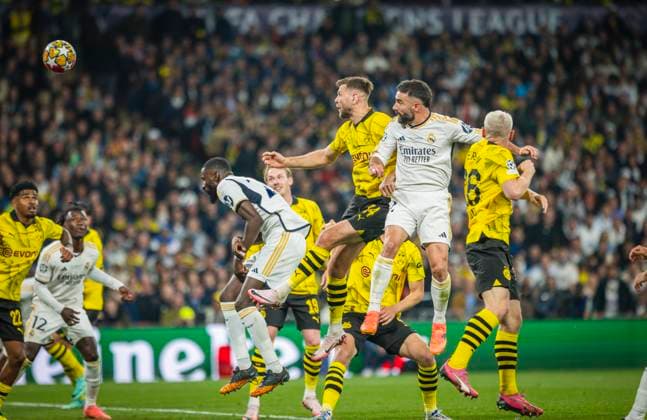 London, England. 01st Jun 2024. Goal for 0:1 by Dani Carvajal (Real) vs Niclas Füllkrug (BVB) Borussia Dortmund - Real Madrid Champions League Final 01.06.2024