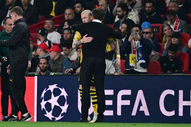 Einwechselung Marco Reus 11 (Borussia Dortmund), Borussia Dortmund vs. Real Madrid, Fussball, Champions League, Finale, 01.06.2024 London London UK