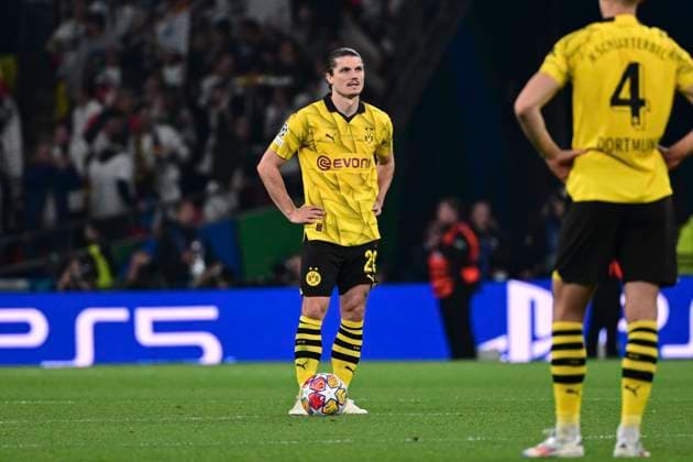 Marcel Sabitzer 20 (Borussia Dortmund), Borussia Dortmund vs. Real Madrid, Fussball, Champions League, Finale, 01.06.2024 London London UK