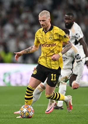 01.06.2024, xfux, Fussball UEFA Champions League Finale 2024, Borussia Dortmund - Real Madrid, emspor, v.l. Marco Reus (Borussia Dortmund) (DFL DFB REGULATIONS PROHIBIT ANY USE OF PHOTOGRAPHS as IMAGE SEQUENCES and or QUASI-VIDEO) London