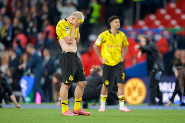UEFA Champions League Final 2024 Borussia Dortmund Real Madrid London, England 20240601 Borussia Dortmunds Julian Ryerson after the Champions League Final between Borussia Dortmund and Real Madrid at Wembley Stadium Photo Svein Ove Ekornesvag NTB London England EDITORIAL USE ONLY RESTRICTED USE FOR BETTING COMPANIES  Copyright: xSveinxOvexEkornesvagx xNTBx
