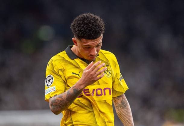 Fussball, Herren, Saison 2023 2024, Champions League (Finale), Borussia Dortmund - Real Madrid, Jadon Sancho (Borussia Dortmund) , 01.06.2024, Copyright: xSebastianxRäppold MatthiasxKochx