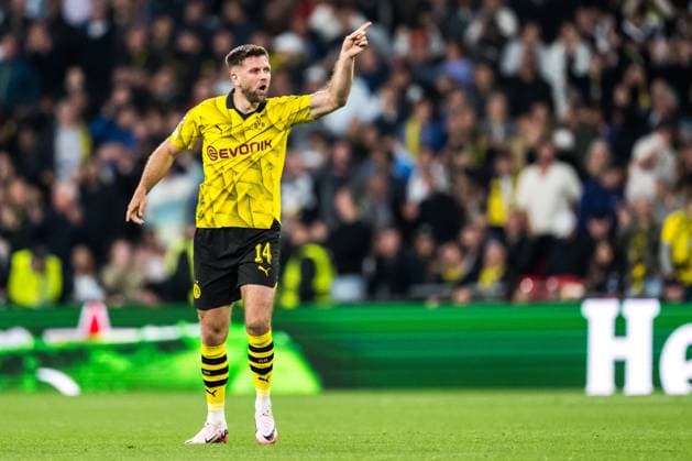 240601 Niclas Fullkrug of Dortmund during the UEFA Champions League final between Dortmund and Real Madrid on June 1, 2024 in London. Photo: Petter Arvidson BILDBYRAN kod PA PA0818 fotboll football soccer fotball champions league final dortmund real madrid bbeng bbauto Copyright: PETTERxARVIDSON BB240601PA210