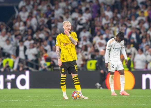 Fussball, Herren, Saison 2023 2024, Champions League (Finale), Borussia Dortmund - Real Madrid, Marco Reus (Borussia Dortmund), 01.06.2024, Copyright: xSebastianxRäppold MatthiasxKochx