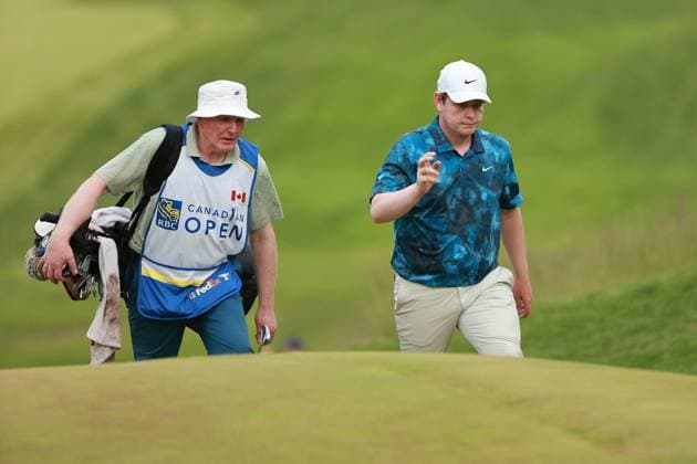 RBC Canadian Open Robert Macintyre of Scotland approaches the 18th green during Day Three of the RBC Canadian Open at Hamilton Golf & Country Club, Ancaster, Ontario, Canada on Saturday, June 1, 2024. Ancaster Ontario United States  Copyright: xJorgexLemusx originalFilename:lemus-rbccanad240601_npvRf.jpg
