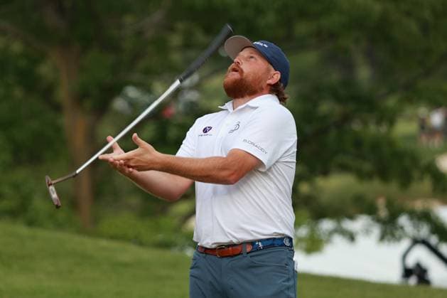 RBC Canadian Open Zac Blair of the United State reacts to his putt on the 18th green during Day Three of the RBC Canadian Open at Hamilton Golf & Country Club, Ancaster, Ontario, Canada on Saturday, June 1, 2024. Ancaster Ontario United States  Copyright: xJorgexLemusx originalFilename:lemus-rbccanad240601_nph1L.jpg