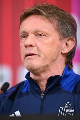 Media Activities of the Belgian National Football team - 20240602 TUBIZE, BELGIUM - JUNE 02 : Vercauteren Franky technical director of Belgium talking to the press during a press conference, PK, Pressekonferenz prior to the UEFA EURO, EM, Europameisterschaft,Fussball 2024 European Football Championship at the Belgian National Football center on June 02, 2024 in Tubize, Belgium, 02 06 2024 Tubize Belgium  Copyright: xNicoxVereeckenx