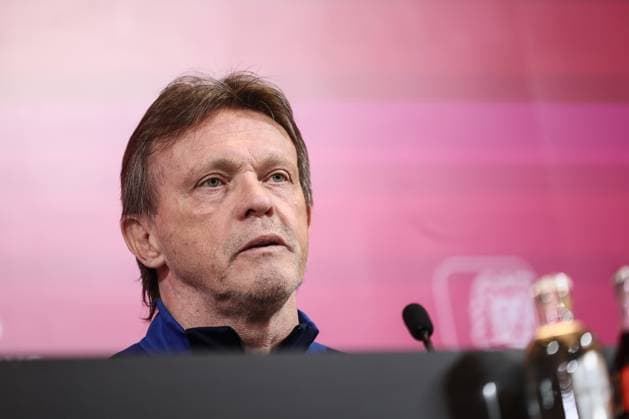 RBFA sports director Football Frank Vercauteren pictured during a press conference, PK, Pressekonferenz of the Belgian national soccer team Red Devils, at the Royal Belgian Football Association s training center in Tubize, Sunday 02 June 2024. The Red Devils are preparing for the Euro 2024 European Championships in Germany. BRUNOxFAHY  x93828987x