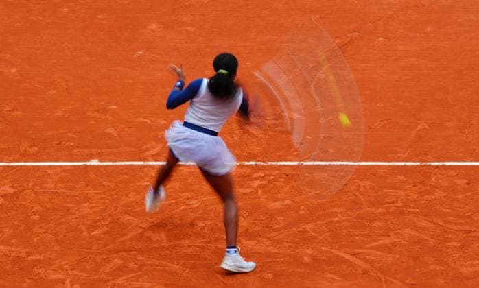 Coco Gauff races through the first set 6-1 against Elisabetta Cocciaretto French Open Tennis, Day 8, Tennis, Roland Garros, Paris, France - 02 June 2024  Copyright: xJavierxGarcia Shutterstockx 14519127l