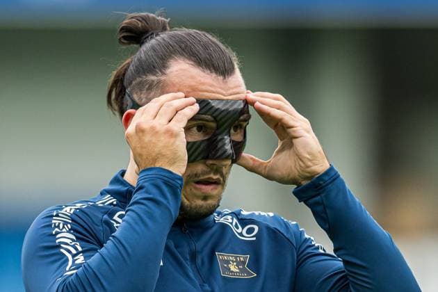 Eliteserien i fotball 2024 Molde Viking Molde 20240602 Vikings Nicholas D Agostino warms up for the Elite League football match between Molde and Viking at Aker Stadium Photo Marius Simensen NTB Molde Norge EDITORIAL USE ONLY RESTRICTED USE FOR BETTING COMPANIES  Copyright: xMariusxSimensenx xNTBx