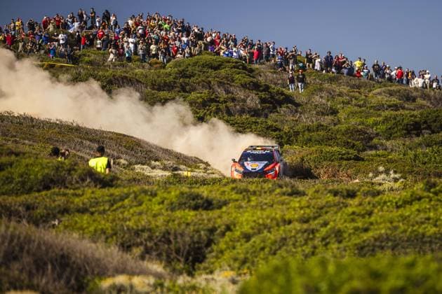 Sport Themen der Woche KW22 Sport Bilder des Tages 11 NEUVILLE Thierry, WYDAEGHE Martijn, Hyundai I20 Rally1, action during the Rally Italia Sardegna 2024, 6th round of the 2024 WRC, Motorsport Rallye, WM World Rally Car Championship, from May 30 to June 2, 2024 at Alghero, Sardegna - AUTO - WRC - RALLY ITALIA SARDEGNA 2024 DPPI Panoramic  RPPA_2024_06_SARDEGNA_970