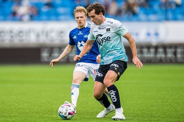Eliteserien i fotball 2024 Molde Viking Molde 20240602 Vikings Joe Bell during the Eliteserien football match between Molde and Viking at Aker Stadion Photo Marius Simensen NTB Molde Norge EDITORIAL USE ONLY RESTRICTED USE FOR BETTING COMPANIES  Copyright: xMariusxSimensenx xNTBx