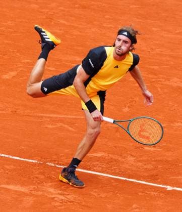 Stefanos Tsitsipas in fourth round action French Open Tennis, Day 8, Tennis, Roland Garros, Paris, France - 02 June 2024  Copyright: xJavierxGarcia Shutterstockx 14519127x