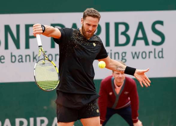 Elixiane Lechemia, Albano Olivetti, Mixed Doubles Tennis - French Open 2024 - Roland Garros - Paris - - France - 2 June 2024. Copyright: xJuergenxHasenkopfx