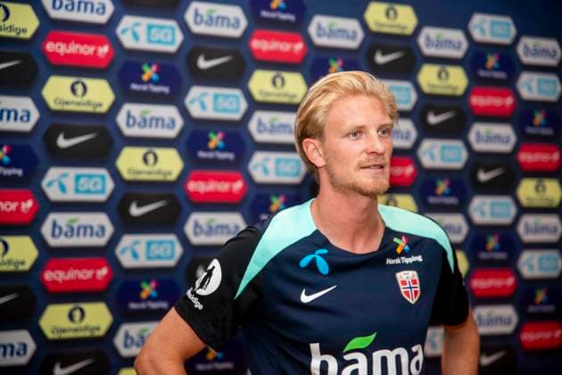 A national football team Oslo 20240602 Morten Torsby speaks to the media before the mens national teams training session at Ullevaal Stadium on Sunday ahead of the private international matches against Kosovo and Denmark Photo Frederik Ringnes NTB Oslo Norway EDITORIAL USE ONLY RESTRICTED USE FOR BETTING COMPANIES  Copyright: xFrederikxRingnesx xNTBx