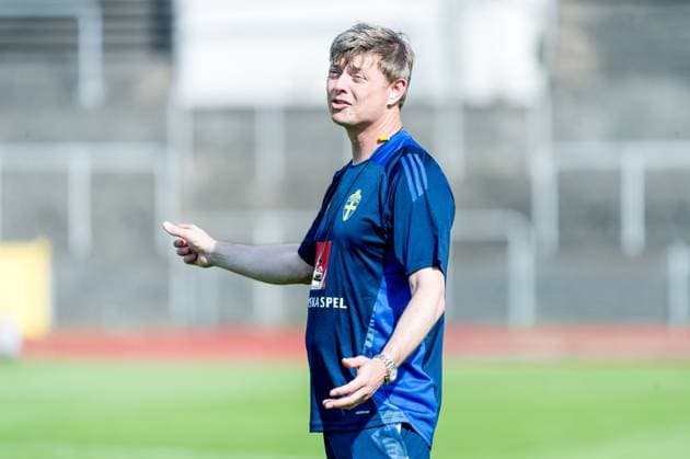240602 Head coach Jon Dahl Tomasson of Sweden of Sweden during a training session on June 2, 2024 in Malmö. Photo: Christian Örnberg BILDBYRAN COP 166 CO0420 fotboll football soccer fotball landskamp träning practice training sverige sweden sverige a bbeng Copyright: CHRISTIANxÖRNBERG BB240602CO024
