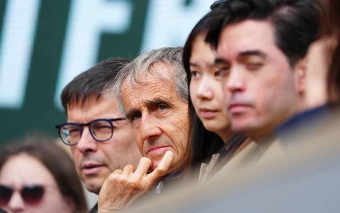 Sport Bilder des Tages Alain Prost French Open Tennis, Day 8, Tennis, Roland Garros, Paris, France - 02 June 2024  Copyright: xJavierxGarcia Shutterstockx 14519127y
