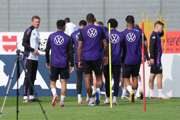 Bundestrainer Julian Nagelsmann (Deutschland Germany) - Herzo Base 02.06.2024: Training Deutschland, Home Ground. World of Adidas, Herzogenaurach