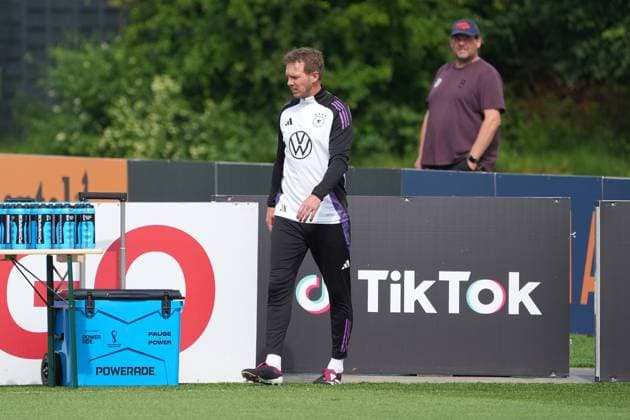 Bundestrainer Julian Nagelsmann (Deutschland Germany) - Herzo Base 02.06.2024: Training Deutschland, Home Ground. World of Adidas, Herzogenaurach