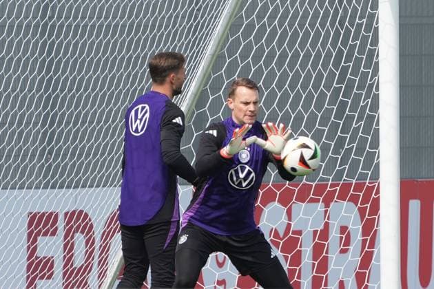 Torwart Goalie Manuel Neuer (Deutschland Germany) - Herzo Base 02.06.2024: Training Deutschland, Home Ground. World of Adidas, Herzogenaurach