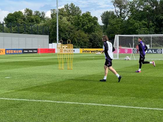 Trainingsplatz am Home Ground - Herzo Base 02.06.2024: Training Deutschland, Home Ground. World of Adidas, Herzogenaurach