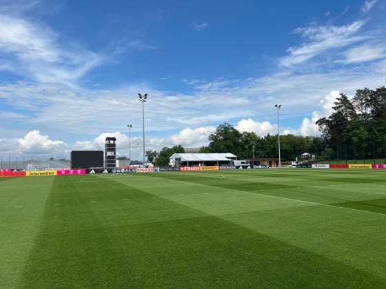 Trainingsplatz am Home Ground - Herzo Base 02.06.2024: Training Deutschland, Home Ground. World of Adidas, Herzogenaurach