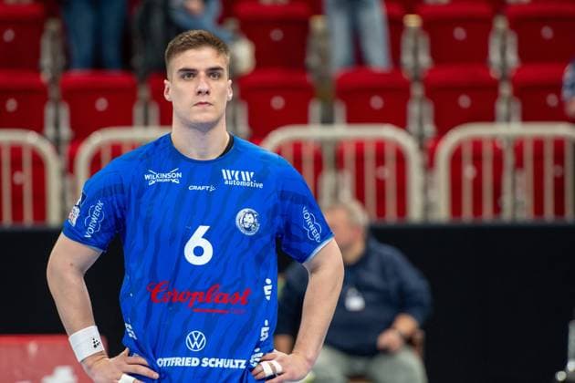Liqui Moly Handball Bundesliga; BHC 06 - SG Flensburg Handewitt, PSD Bank Dome, 02.06.2024 Antoni Andrzej Doniecki (BHC 06, 6); Liqui Moly Handball Bundesliga; BHC 06 - SG Flensburg Handewitt, PSD Bank Dome, 02.06.2024 Copyright: xBEAUTIFULxSPORTS Erlhofx