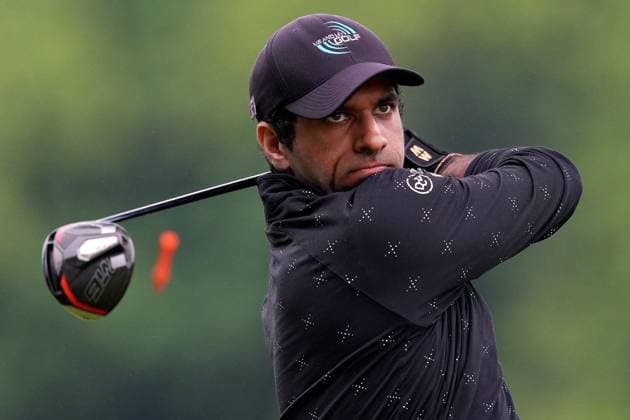 June 2, 2024, Hamilton, On, CANADA: Aaron Rai, of England, tees off on the fourth hole during the final round of the Canadian Open in Hamilton, Ont., Sunday, June 2, 2024. Canada News - June 2, 2024 - ZUMAc35_ 20240602_zaf_c35_018 Copyright: xNathanxDenettex