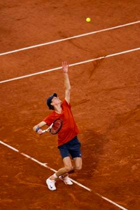 TENNIS - French Open 2024 PARIS,FRANCE,02.JUN.24 - TENNIS - ATP, Tennis Herren World Tour, French Open, Roland Garros, Grand Slam. Image shows Jannik Sinner (ITA).  GEPAxpictures xPatrickxSteiner