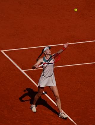 Elena Rybakina in fourth round action French Open Tennis, Day 9, Tennis, Roland Garros, Paris, France - 03 June 2024  Copyright: xJavierxGarcia Shutterstockx 14519129h