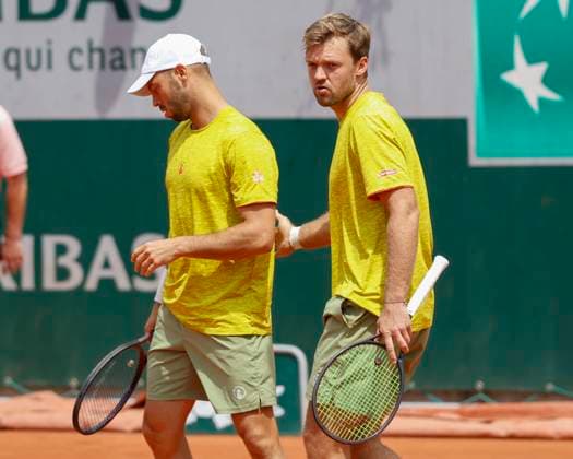 Kevin Krawietz, Tim Puetz, Herren Doppel Tennis - French Open 2024 - Roland Garros - Paris - - France - 3 June 2024. Copyright: xJuergenxHasenkopfx