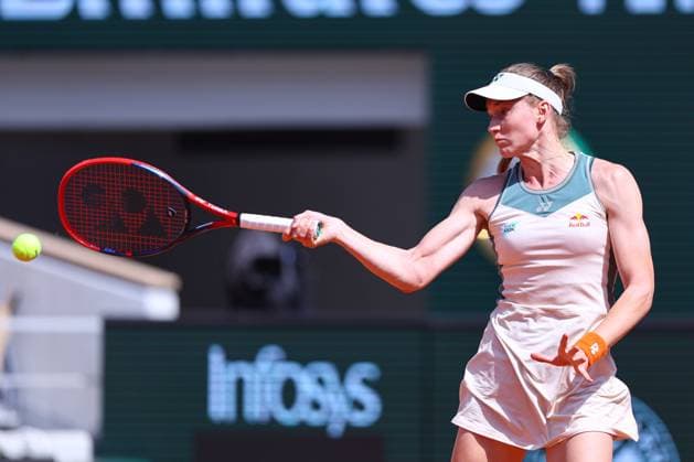 2024.06.03 Paryz Tenis French Open Roland Garros 2024 Elina Svitolina - Elena Rybakina N Z Elena Rybakina Foto Pawel Andrachiewicz PressFocus 2024.06.03 Paris Tennis French Open Roland Garros 2024 Elina Svitolina - Elena Rybakina Elena Rybakina Photo Pawel Andrachiewicz PressFocus NEWSPIX.PL --- Newspix.pl  20240603_PF_PA022