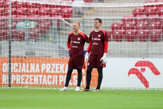 WARSZAWA 03.06.2024 TRENING REPREZENTACJI POLSKI--- POLISH FOOTBALL national team, Nationalteam TRAINING SESSION IN WARSAW LUKASZ SKORUPSKI WOJCIECH SZCZESNY FOT. PIOTR KUCZA FOTOPYK NEWSPIX.PL --- Newspix.pl  240603PYK103