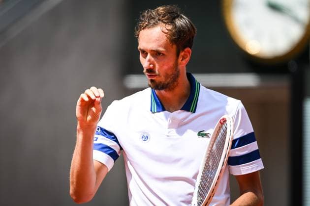 June 3, 2024, Paris, France, France: Daniil MEDVEDEV of Russia during the ninth day of Roland-Garros 2024, French Open 2024, Grand Slam tennis tournament at the Roland-Garros Stadium on June 03, 2024 in Paris, France. Paris France - ZUMAm308 20240603_zsp_m308_002 Copyright: xMatthieuxMirvillex