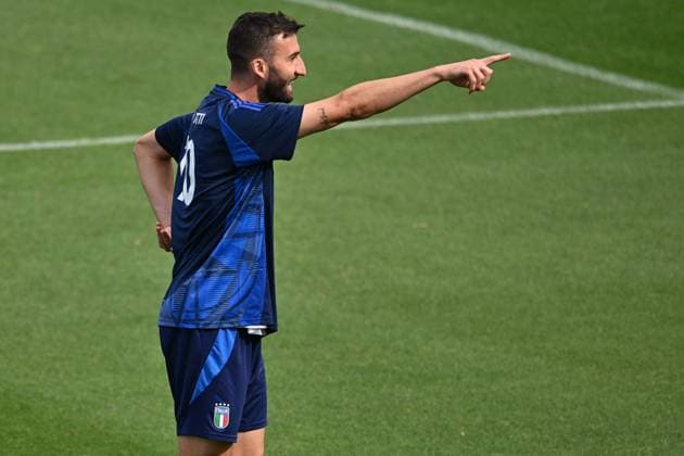 Italian player Bryan Cristante during Italy training session, UEFA European Football Championship in Florence, Italy, June 03 2024  Copyright: xLisaxGuglielmi IPAxSportx xipa-ax xx IPA_46789412 IPA_Agency_IPA46789412