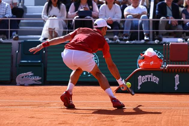 2024.06.03 Paryz Tenis French Open Roland Garros 2024 Novak Djokovic - Francisco Cerendolo N Z Novak Djokovic Foto Pawel Andrachiewicz PressFocus 2024.06.03 Paris Tennis French Open Roland Garros 2024 Novak Djokovic - Francisco Cerendolo Novak Djokovic Photo Pawel Andrachiewicz PressFocus NEWSPIX.PL --- Newspix.pl POLAND OUT!  20240603_PF_PA162