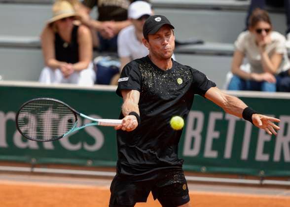 Matthew Ebden, Rohan Bopanna, Herren Doppel Tennis - French Open 2024 - Roland Garros - Paris - - France - 3 June 2024. Copyright: xJuergenxHasenkopfx