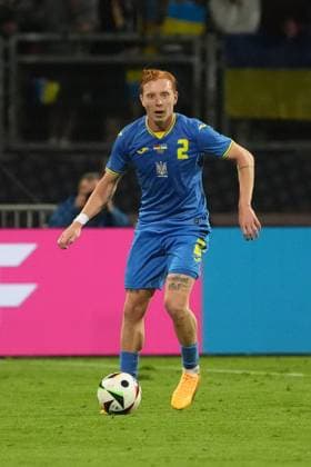 Yukhym Konoplia (Ukraine) - Nürnberg 03.06.2024: Deutschland vs. Ukraine, Nationalmannschaft EM-Vorbereitungsspiel, Max-Morlock Stadion